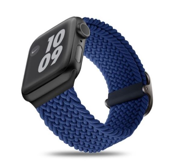 Viva Madrid Crisben Watch Strap, Replacement Bracelet Wrist Strap Wristband Compatible for Apple Watch 42/44mm - Blue